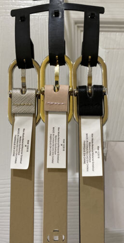 Steve Madden Belt 3 For 1 Skinny Woman's "Three For The Price Of One"