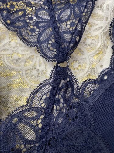 NÁUTICA LACE 2PACK INTIMATES LOUNGE COMFORT BRAS SIZE L RETAIL $48 BEAUTIFUL NEW