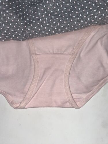 LAURA ASHLEY Intimates Cotton-Spandex Brief Panties~Size L~5 pair Style 9540