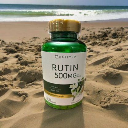 Rutin 500mg 200 Caplets Vegetarian Made USA