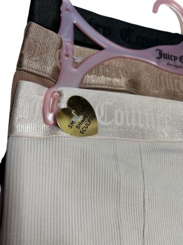 Juicy Couture 3 Pack~Seamless Women’s Briefs~LARGE~Multicolor~JC1668 NEW~SHAPER!