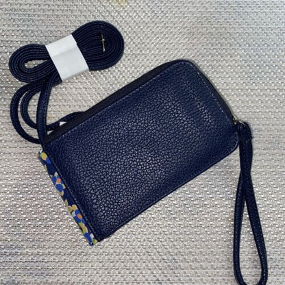 Nautica Sail Mate Phone Wallet, Wristlet, Crossbody with Blue Multi Retail $49