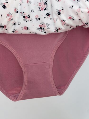 LAURA ASHLEY~5 Pack FIT PANTIES~MULTICOLOR~STYLE # LS9221~ALL SIZES~GREAT FIT!
