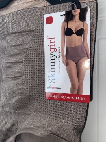 Skinnygirl Shaping Seamless Briefs Size L ~3  pair SG7703￼￼ ~TAMES YOUR TUMMY!