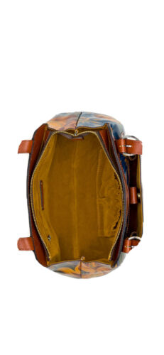 Patricia Nash Marigold Harvest Waverley Leather Shoulder Purse Handbag UNIQUE!!