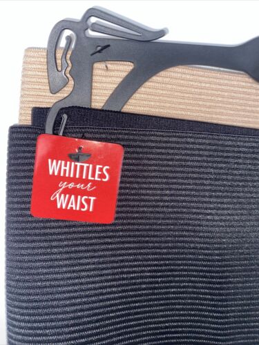 SKINNYGIRL SHAPING 2 PCK ELASTIC BAND HOOK&EYE BRIEFS~WHITTLE YOUR WAIS~SG7614~L