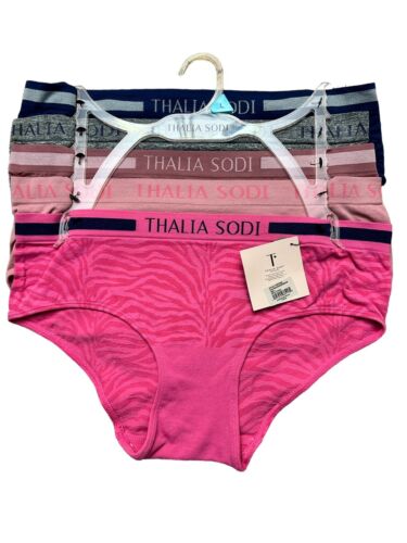 Thalia Sodi Seamless Comfort Bikini Multicolor Briefs~5 Pair~Style ❤ Size Medium