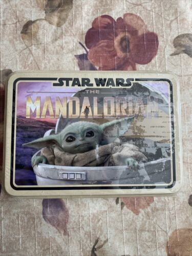 Star Wars Mandalorian The Child Baby Yoda Grogu Playing Card Deck Collectors Tin