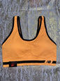 New Balance Medium Impact Sports Bra Style 110997 Impulse Orange Size L NEW