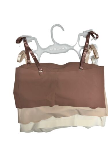Danskin Intimates Invisible Support  BRAS,~Multicolor ~3-set~Size M~DS6170~CUTE!