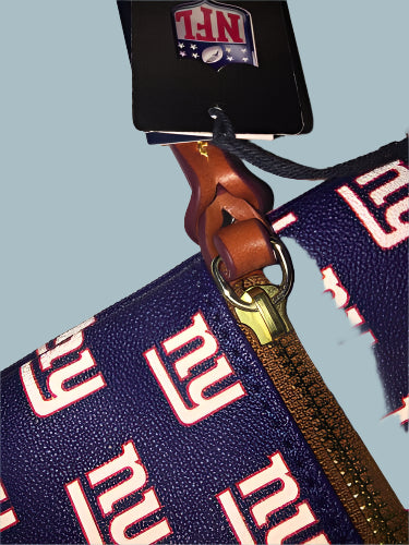 Dooney & Bourke New York Giants XBDY Purse Blue Authentic Football Team~LIMITED!