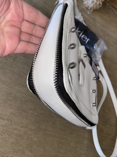 BOTKIER NEW YORK XBDY Small Leather Warren City Handbag Marshmallow (Off-white￼)