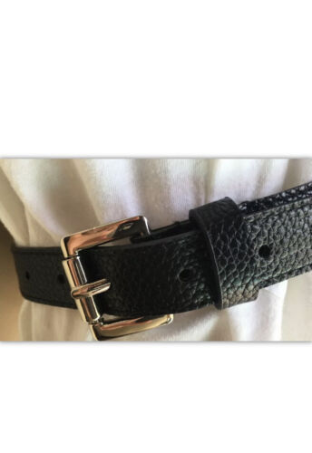 Steve Madden Fanny Pack Black Faux Leather- Steve Madden Logo UNISEX-RARE FIND!!