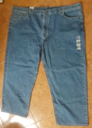 LEVI'S 550 RELAXED SITS AT THE WAIST LOOSE THIGH TAPERED LEG 52"X30"