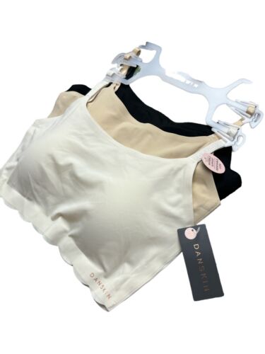 Danskin Intimates Invisible Support  BRAS,~Multicolor ~ 3-set ~ Size : M~DS3795