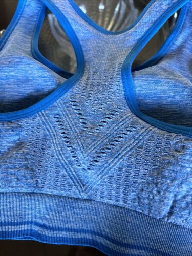 NEW BALANCE~Sports Bra~Medium Impact~Light Cobalt HTR~ALL SIZES~ GREAT FIT!