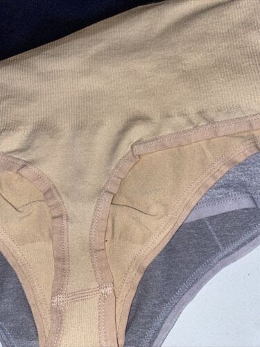 Juicy Couture Sz. L~Mul Seamless Shaping Thongs Panties 3-Pk.~ Multicolor~JC7166