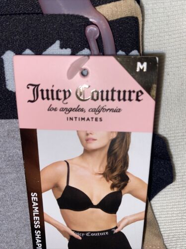 Juicy Couture 3Pack  Shorts Seamless Briefs Women’s M  ~ Multicolor ~JC7182~ NEW
