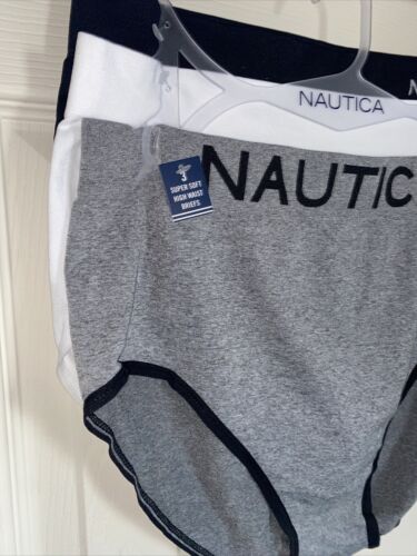 NAUTICA INTIMATES NT9198 - 3 PACK  SUPER SOFT~ SEAMLESS  SHORTS GREAT FIT!
