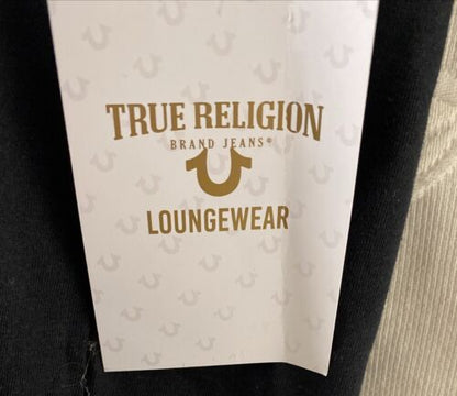 True Religion T-Shirt Gold Horse Shoe Black~Blend Cotton~Multicolor~All Sizes