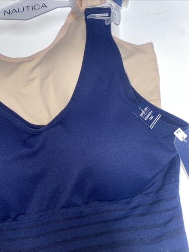 NÁUTICA 2 PACK INTIMATES LOUNGE COMFORT BRAS SIZE 2X STYLE NT8487 BEAUTIFUL!
