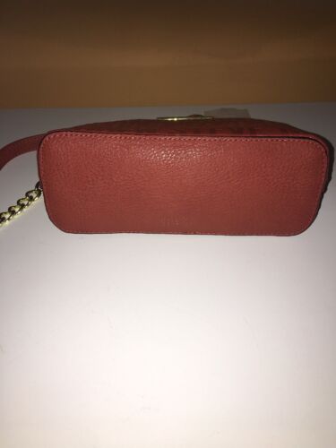 Steve Madden handbag BMaggie Persimmon Dome Stamped Handbag Crossbody New