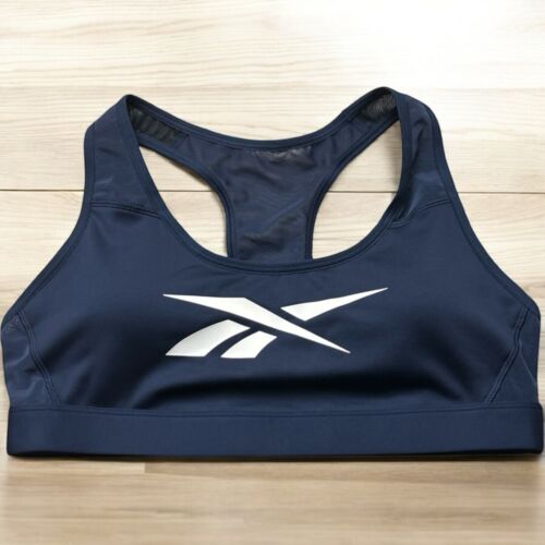 Reebok Women's Studio Hero Racer Pad Bra -  SZ. 1X/16W- Color VECTOR NAVY NEW!!!