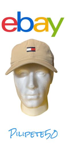 TOMMY HILFIGER CAP BIEGE ADJUSTABLE ONE SIZE FITS MOST NICE!!!