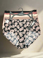 NICOLE MILLER~5 Pk~Seamless NO SHOW MID-RISE Panties~STYLE NM9549~SEXY~UNIQUE~XL