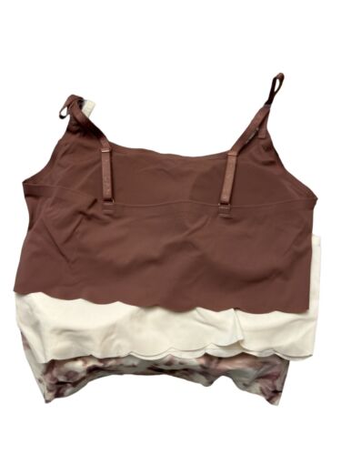 Danskin Intimates Invisible Support  BRAS,~Multicolor ~ 3-set ~ Size : L~DS3795