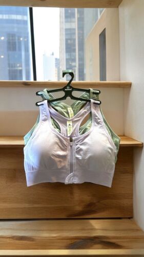 90 Degree By Reflex High Performance~Full Support Sport  Bra Set-Two XL~MSRP$58