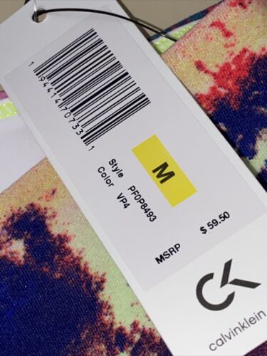 Calvin Klein Performance Women Art Printed High-Waist Legging ~ REAR FIND!!!