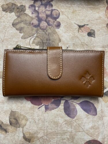Patricia Nash P87401 Nazari Tan Leather Wallet - Tan Beautiful!! NIB