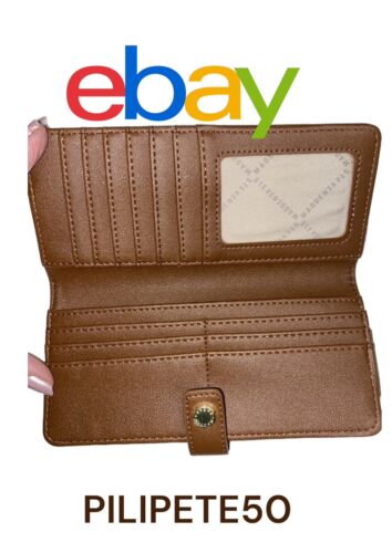 STEVE MADDEN Woman's Wallet Bifold BALLEN-G Soft Textured Brown BEAUTIFUL !!!