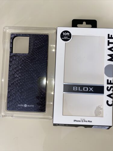 Case-Mate - BLOX - Rectangular Case for iPhone 12 Pro Max - Slim - Lightweight -
