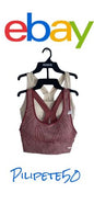 RBX Sport Bras 2 Pack Racer Back~Multicolor~Size LARGE ~Style: CR4207~REAR FIND!