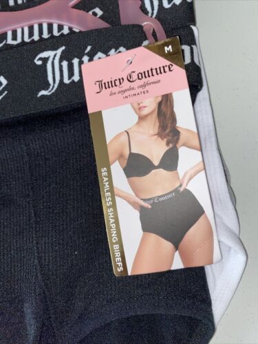 Juicy Couture 3Pack  Shorts Seamless Briefs Women’s M  ~ Multicolor ~JC7182~ NEW
