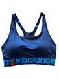 NEW BALANCE Medium Impact Sports Bra Style R000300~ Size XL~BLUE~ EXCELLENT FIT