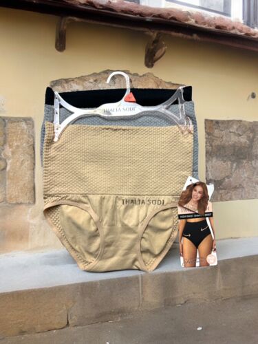 Thalia Sodi High Waist Shaping Briefs~Seamless~Full Coverage~3 Pair~Size LARGE ❤