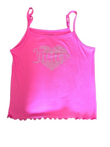 Juicy Couture Sleepwear 2pc Set JC1921A Size L~ Pink With Rhinestones NWT~SEXY!