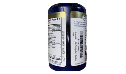 Brain Support Supplement | 60 Softgels | L-Theanine, Bacopa & B-12 | by Carlyle
