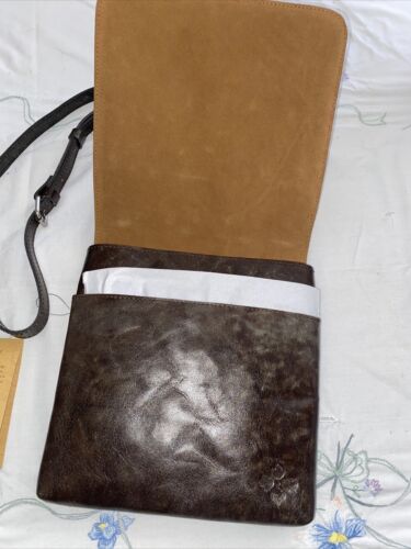PATRICIA NASH GIRONA C/B TURQUOISE TOOLED LEATHER XBDY BAG STYLE P892244-UNIQUE!