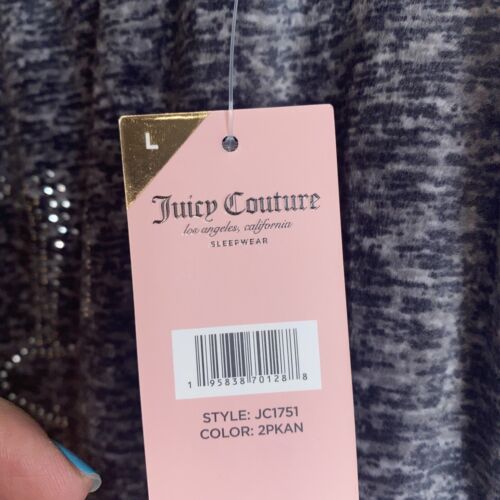 JUICY COUTURE Sleepwear Velour Shorts~Style JC1751~2 Pair ~ All sizes~~REAR FIND