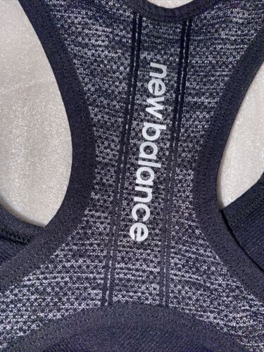 NEW BALANCE Women's Sports Bra ~MEDIUM IMPACT~Style112002~Black FSD~ALL SIZES