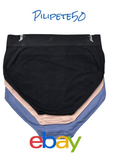 NÁUTICA ~ Women's High Waist NT5387 Underwear Panties Blend Material 3-Pair ~1X