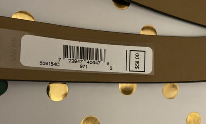 MICHAEL KORS BELT LEOPARD PATTERN GOLD MK LOGO BUCKLE "SO NICE"!!!