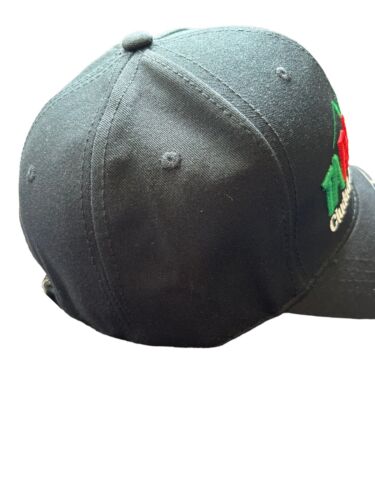 TARAPOTO~Peruvian Amazon Side~Hat Cap Blac Embroidered Multicolor Strap Back NEW