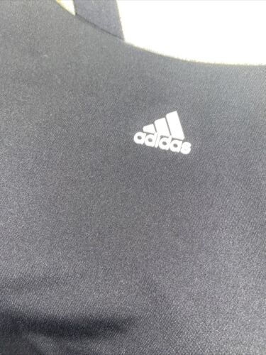 Adidas Black Solid Racerback Ultimate Alpha Sports Bra Women’s Sze. XLARGE
