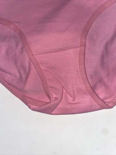 LAURA ASHLEY Intimates Cotton-Spandex Brief Panties~Size L~5 pair Style 9540