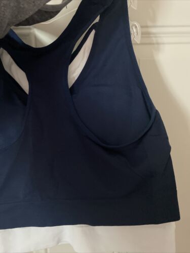 NÁUTICA 3PACK  NT2553 INTIMATE LOUNGE COMFORT BRAS SIZE 1XL RET.  $54 BEAUTIFUL